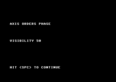 Panzer Strike screenshot 3 for Commodore 64